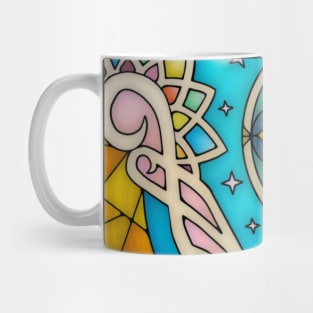 Kingdom Hearts 3 Sora Stained Glass Mug